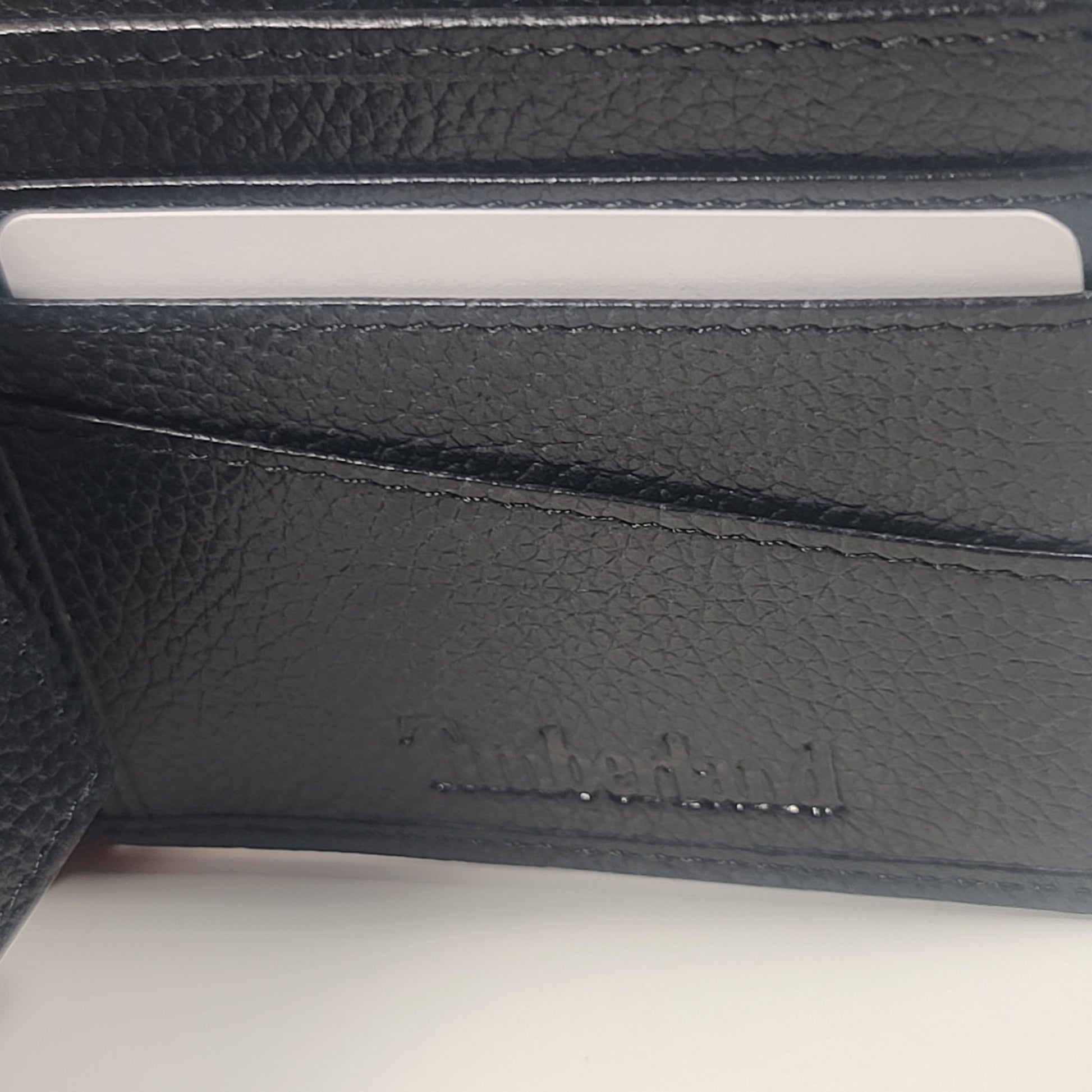 Timberland Men’s Bifold Black Premium Genuine Leather Passcase Wallet NP0727/08RS - Wallets