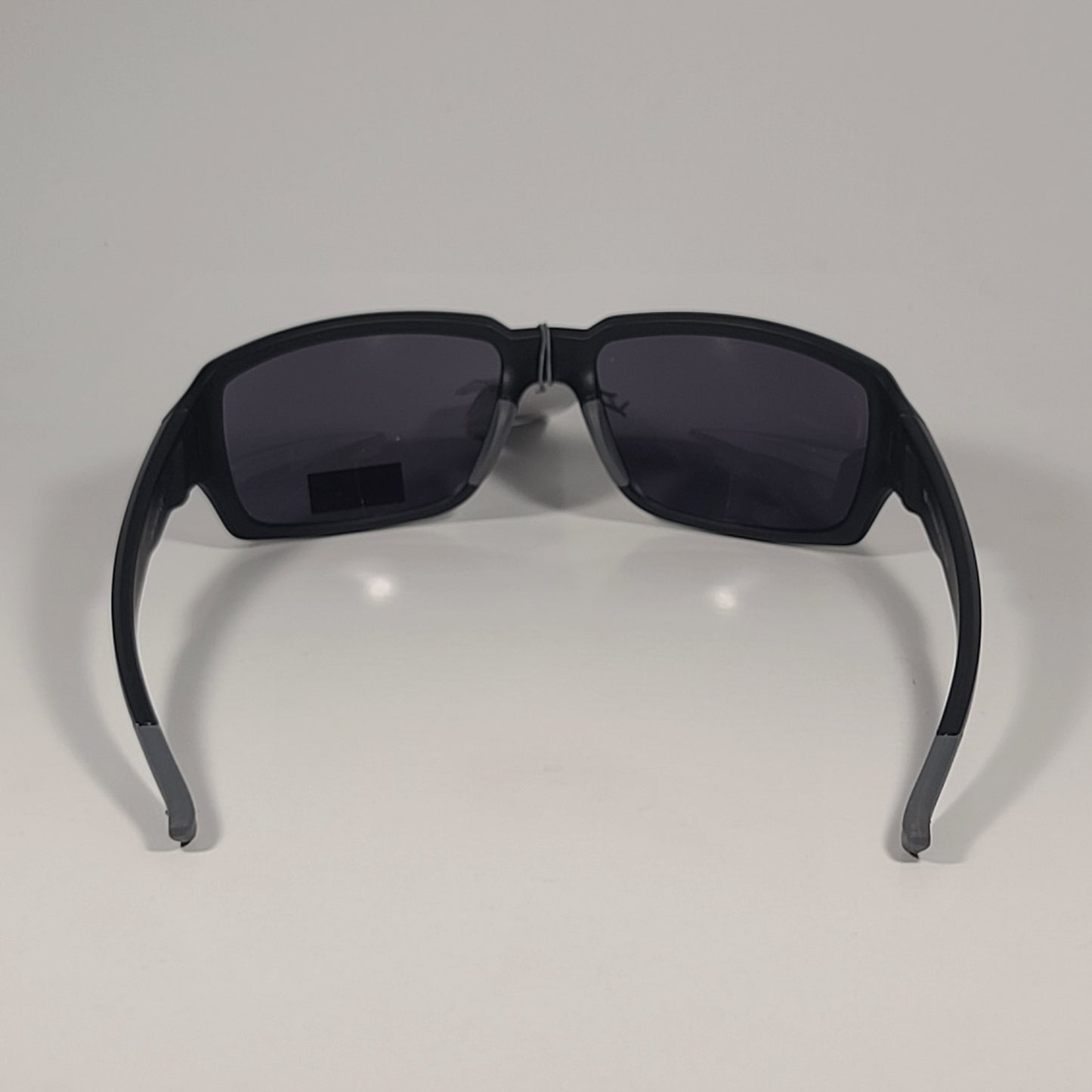 City Shades 6258 Sport Wrap Sunglasses Matte Black And Gray Frame Gray Tinted Lens - Sunglasses