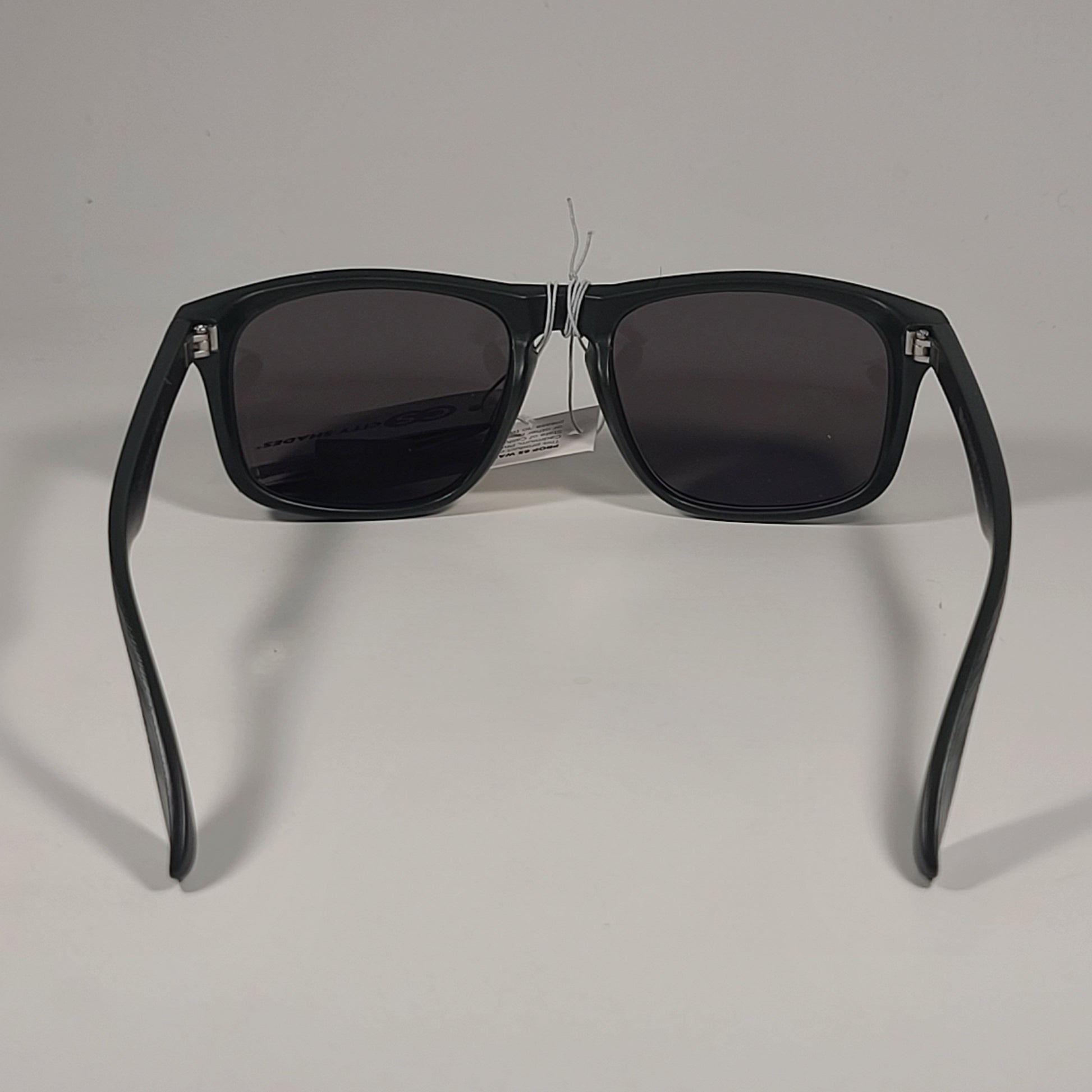 City Shades 6713 Square Sunglasses Green Frame Gray Tinted Lens 55mm - Sunglasses