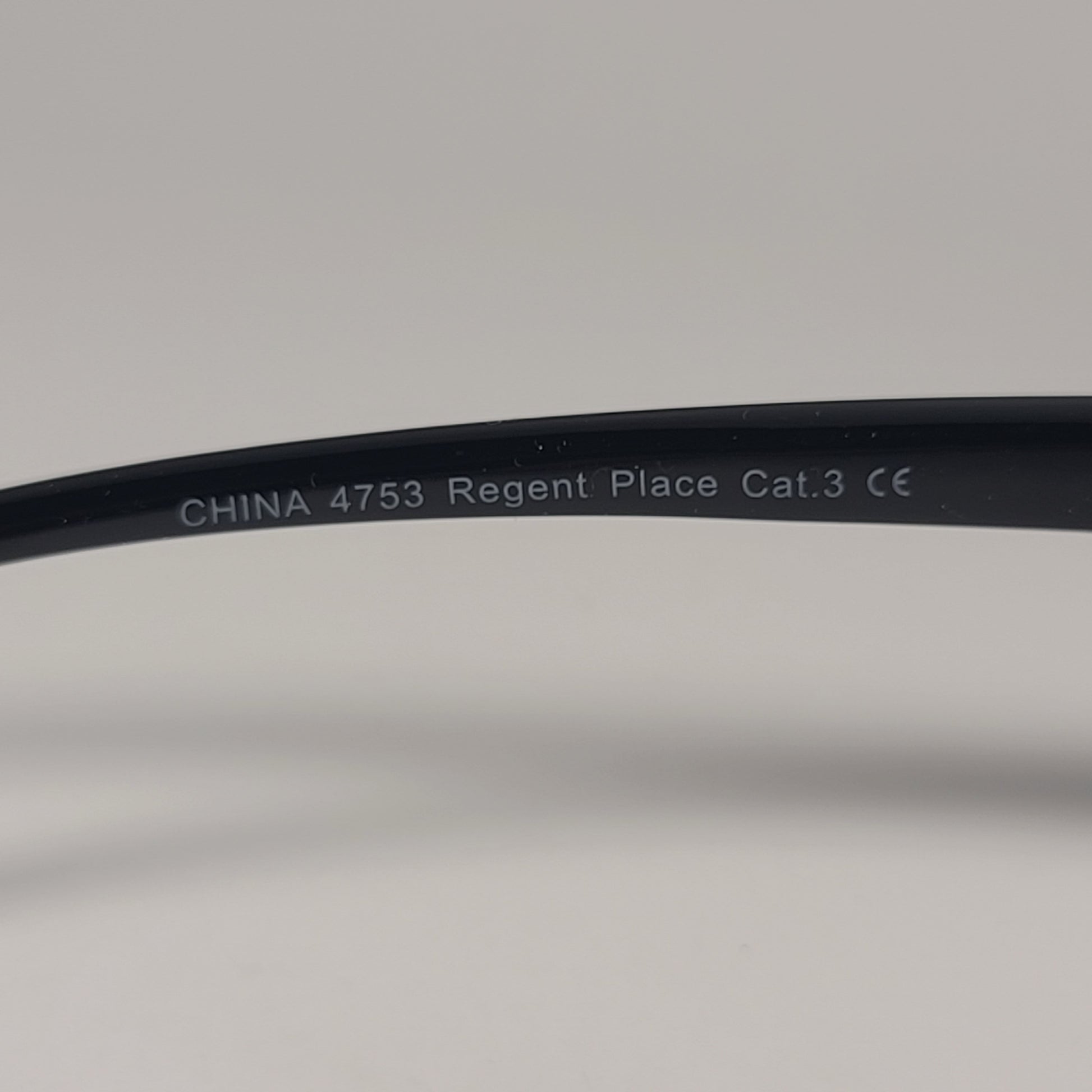 NYS 4753 Regent Place Cat Eye Sunglasses Black Frame / Gray Tinted Lens - Sunglasses