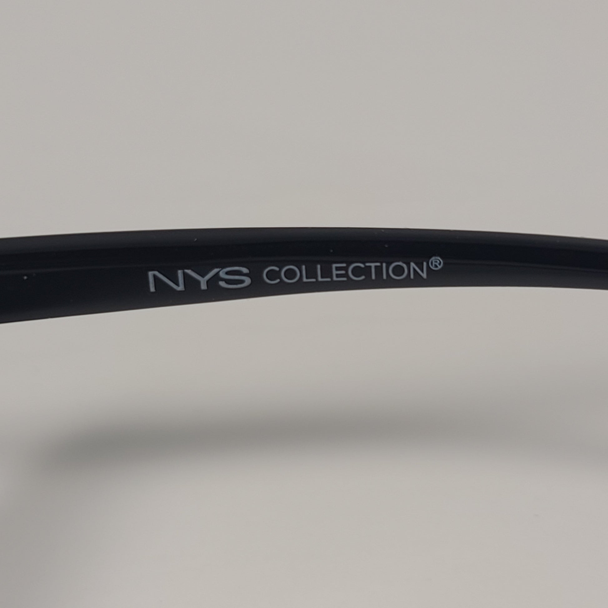 NYS 4753 Regent Place Cat Eye Sunglasses Black Frame / Gray Tinted Lens - Sunglasses