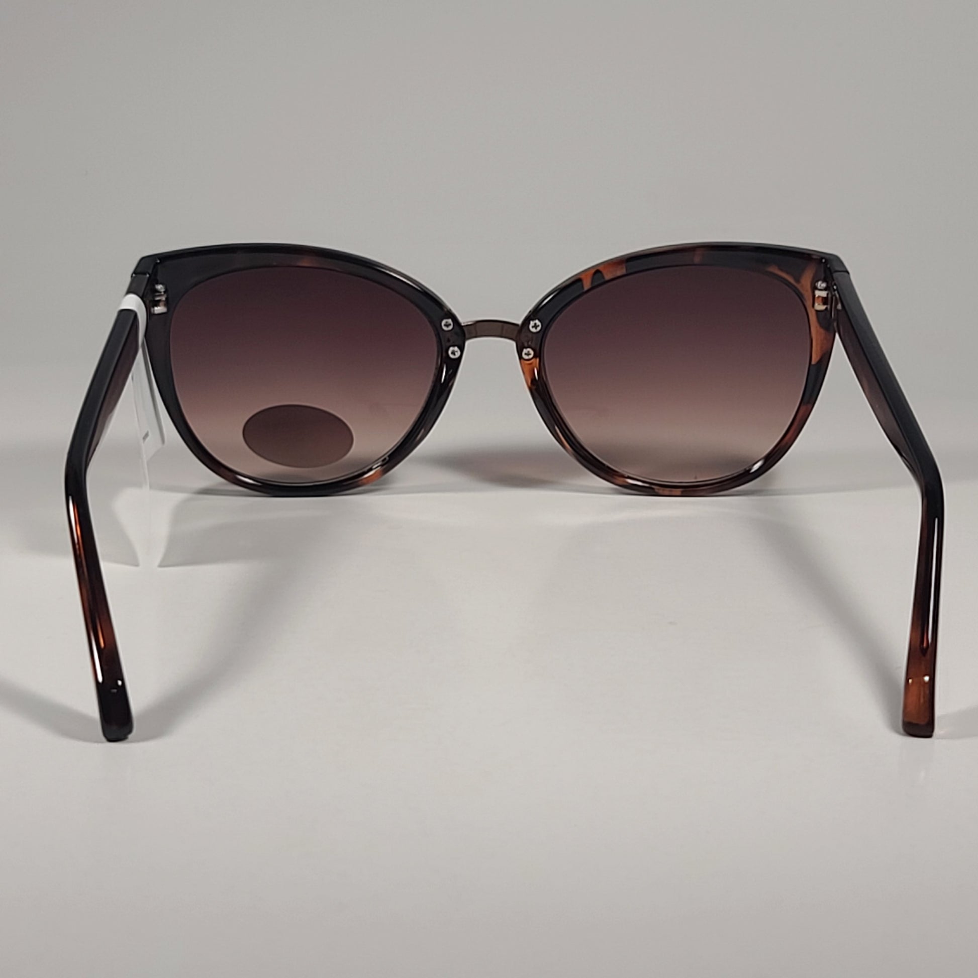 Fossil Cat Eye FW181 Sunglasses Brown Tortoise Frame Brown Gradient Lens 56mm - Sunglasses