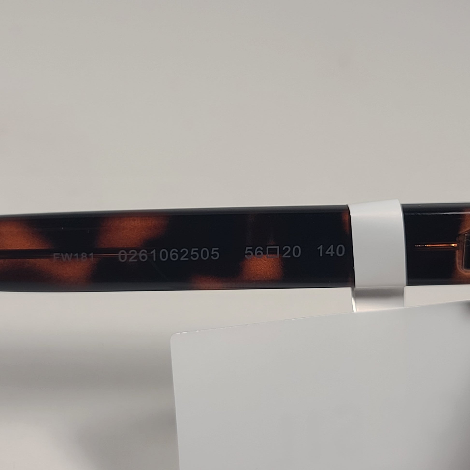 Fossil Cat Eye FW181 Sunglasses Brown Tortoise Frame Brown Gradient Lens 56mm - Sunglasses