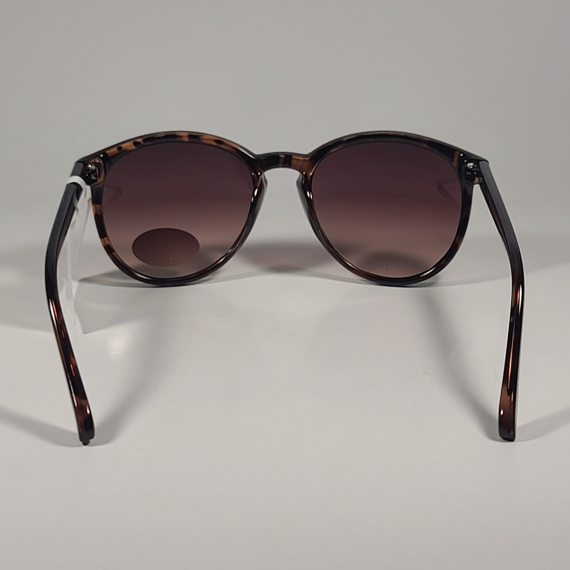 Fossil FW95 Aviator Keyhole Sunglasses Brown Tortoise Frame Brown Gradient Lens - Sunglasses
