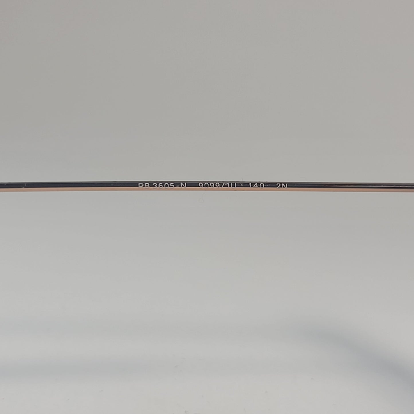 Ray-Ban RB3605N 9099/1U Shooter Shield Aviator Sunglasses Copper Frame And Lilac Lens - Sunglasses