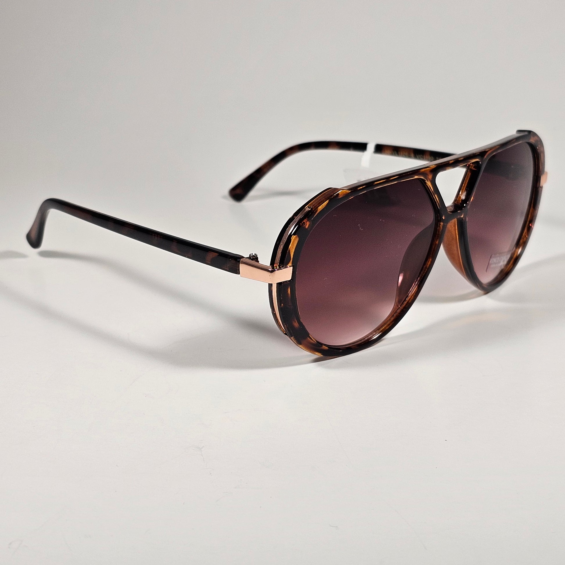 Vince Camuto VC1190 TS Aviator Sunglasses Tortoise Frame Brown Gradient Lens - Sunglasses