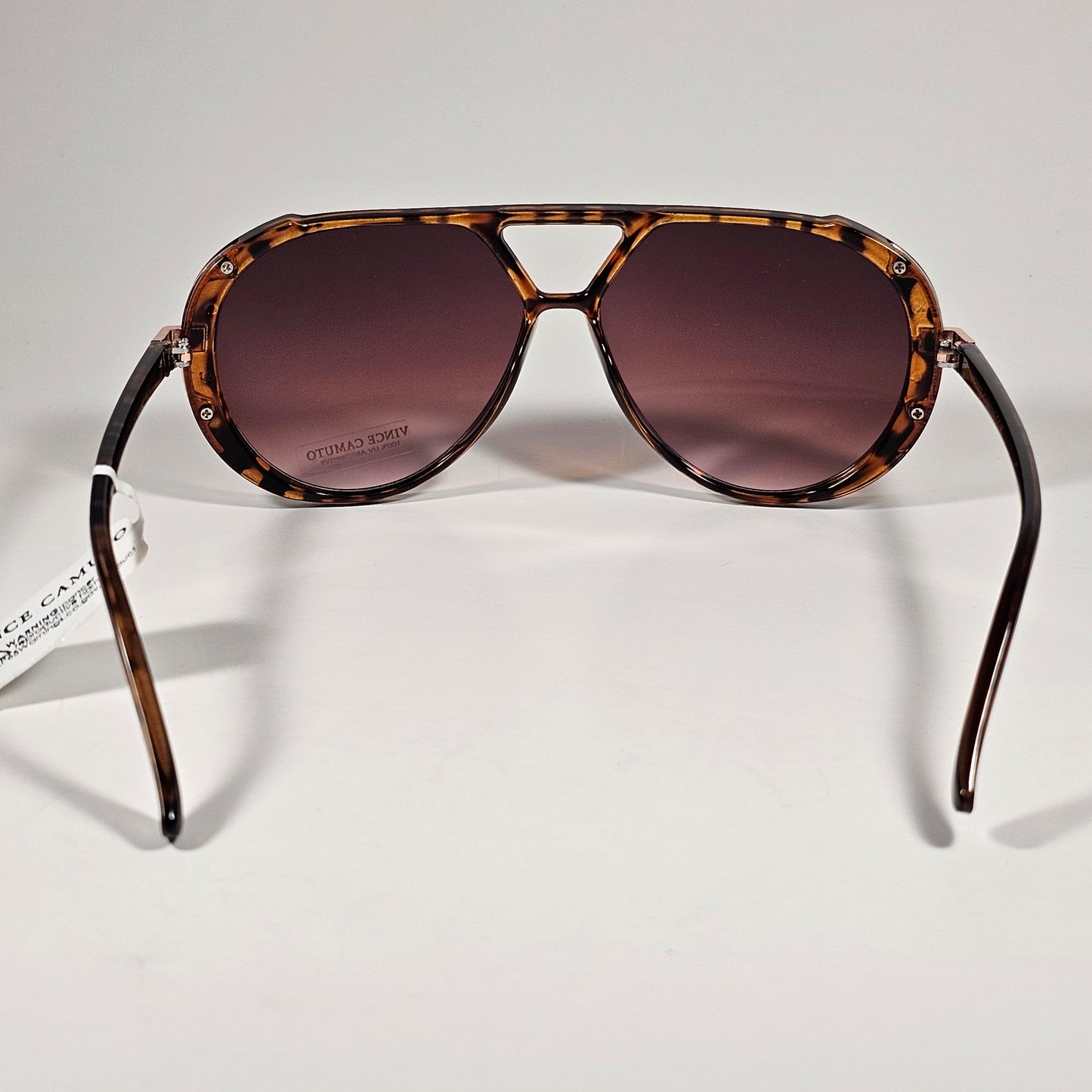 Vince Camuto VC1190 TS Aviator Sunglasses Tortoise Frame Brown Gradient Lens - Sunglasses