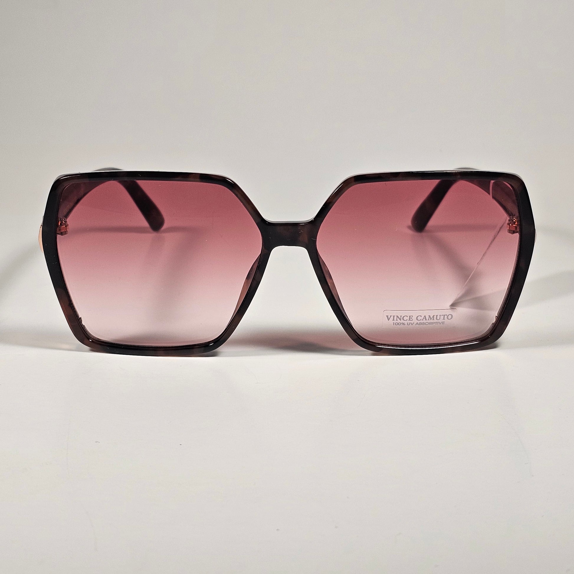 Vince Camuto VC941 PKTS Oversize Butterfly Sunglasses Brown Tortoise And Pink Gradient Lens - Sunglasses