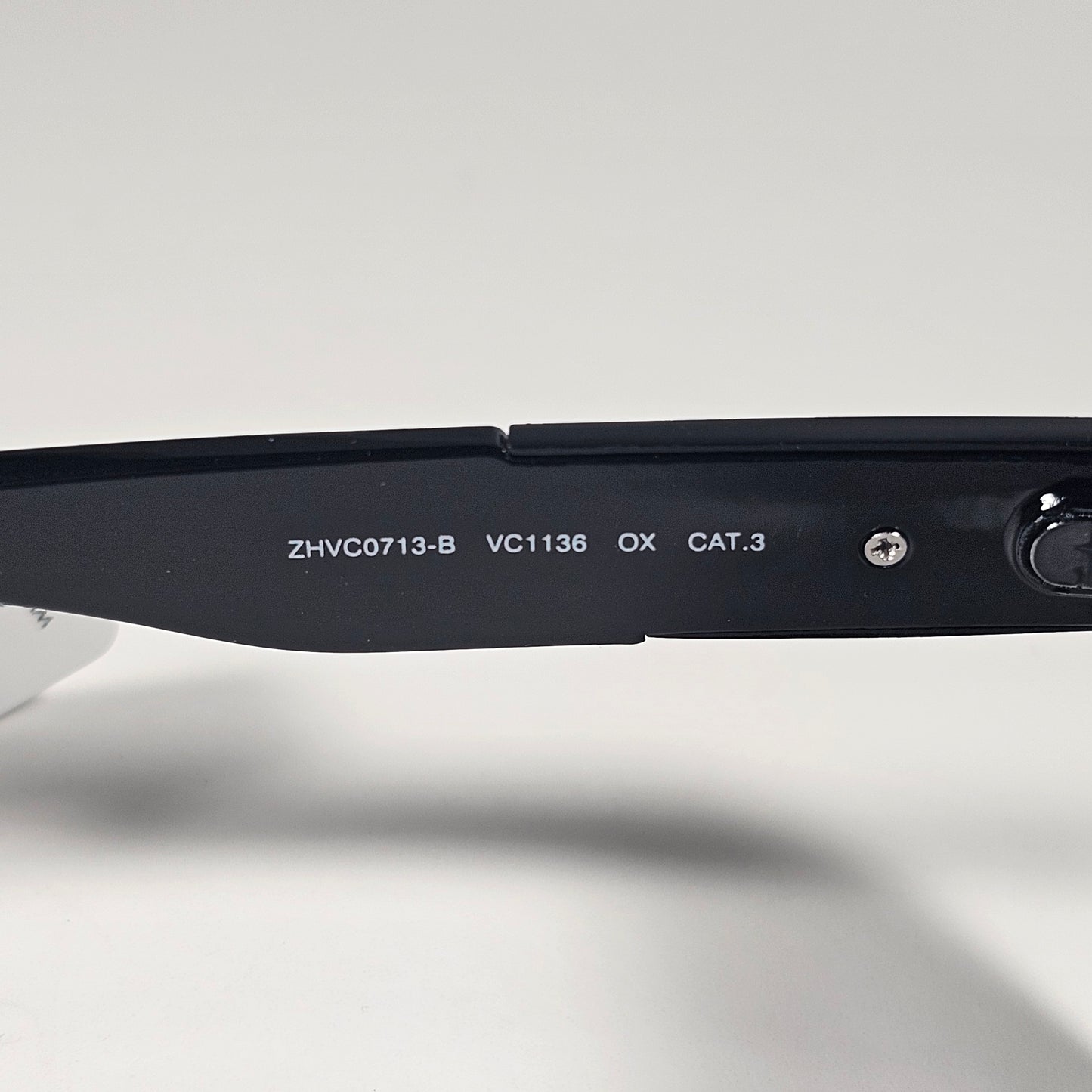 Vince Camuto VC1136 OX Cat Eye Sunglasses Shiny Black Smoke Gradient Lens - Sunglasses