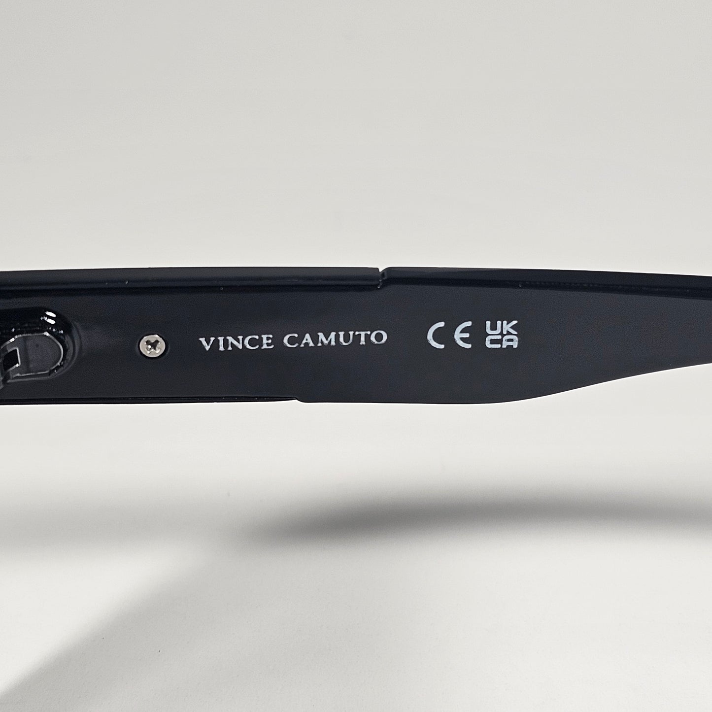Vince Camuto VC1136 OX Cat Eye Sunglasses Shiny Black Smoke Gradient Lens - Sunglasses