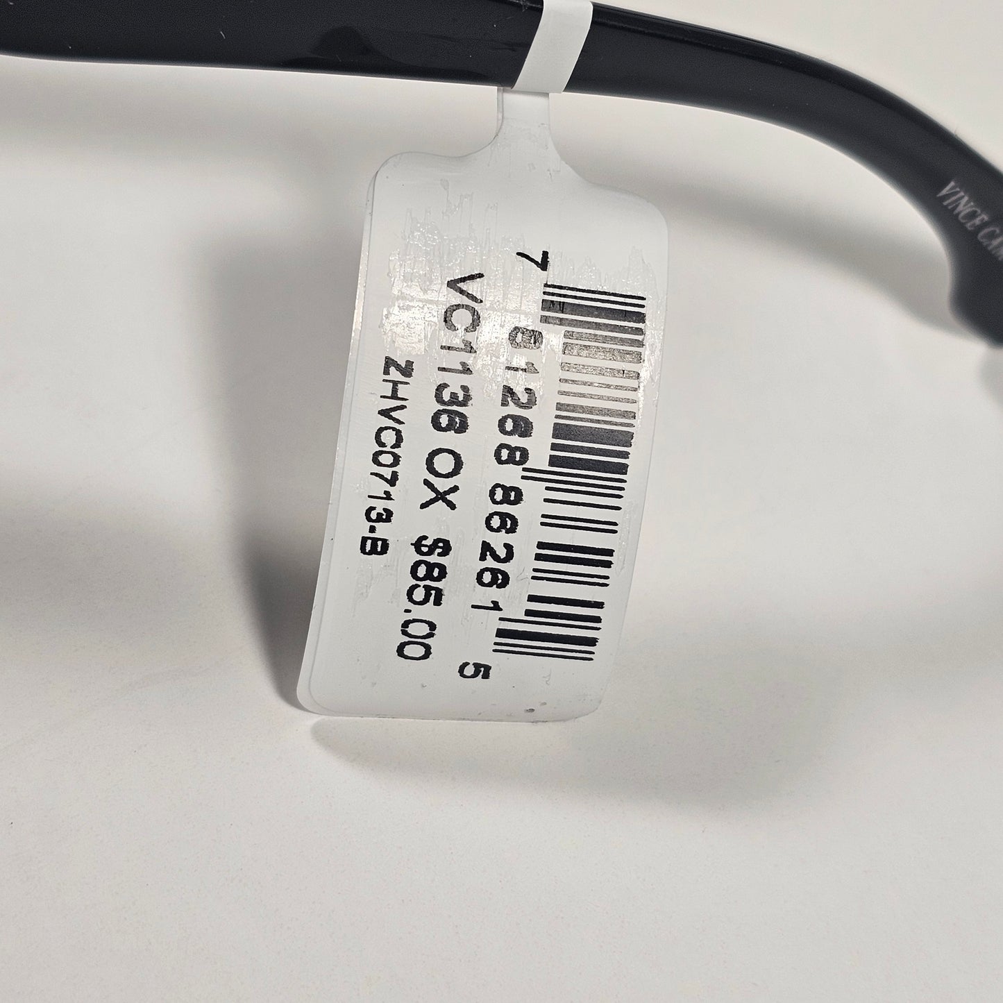 Vince Camuto VC1136 OX Cat Eye Sunglasses Shiny Black Smoke Gradient Lens - Sunglasses