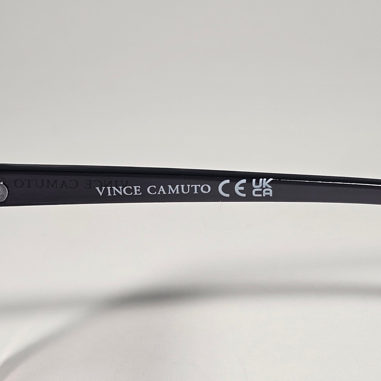 Vince Camuto VC1067 OX Shield Flat Top Sunglasses Black And Pink Smoke Gradient - Sunglasses
