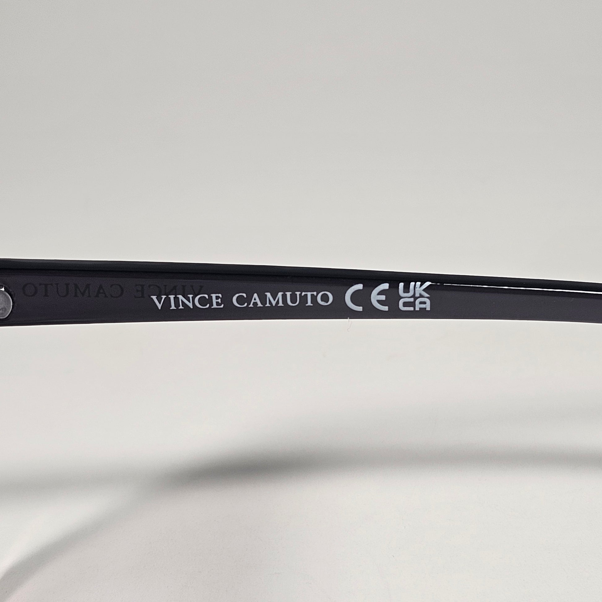 Vince Camuto VC1067 OX Shield Flat Top Sunglasses Black And Pink Smoke Gradient - Sunglasses