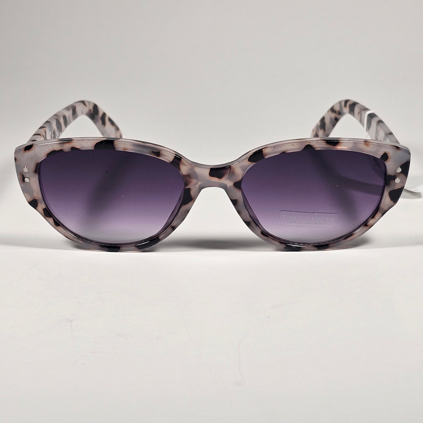 Vince Camuto VC1174 GYTS Cat Eye Sunglasses Gray Tortoise Smoke Gradient Lens - Sunglasses