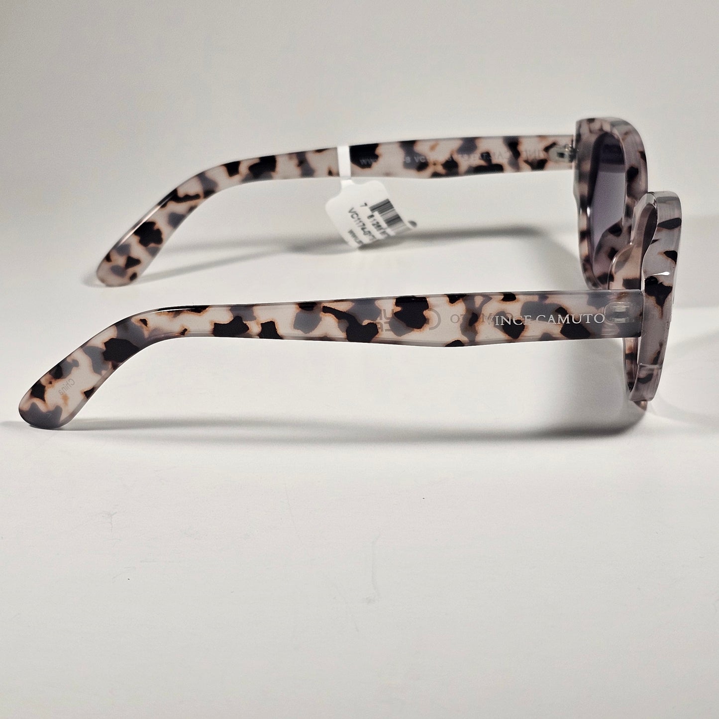 Vince Camuto VC1174 GYTS Cat Eye Sunglasses Gray Tortoise Smoke Gradient Lens - Sunglasses