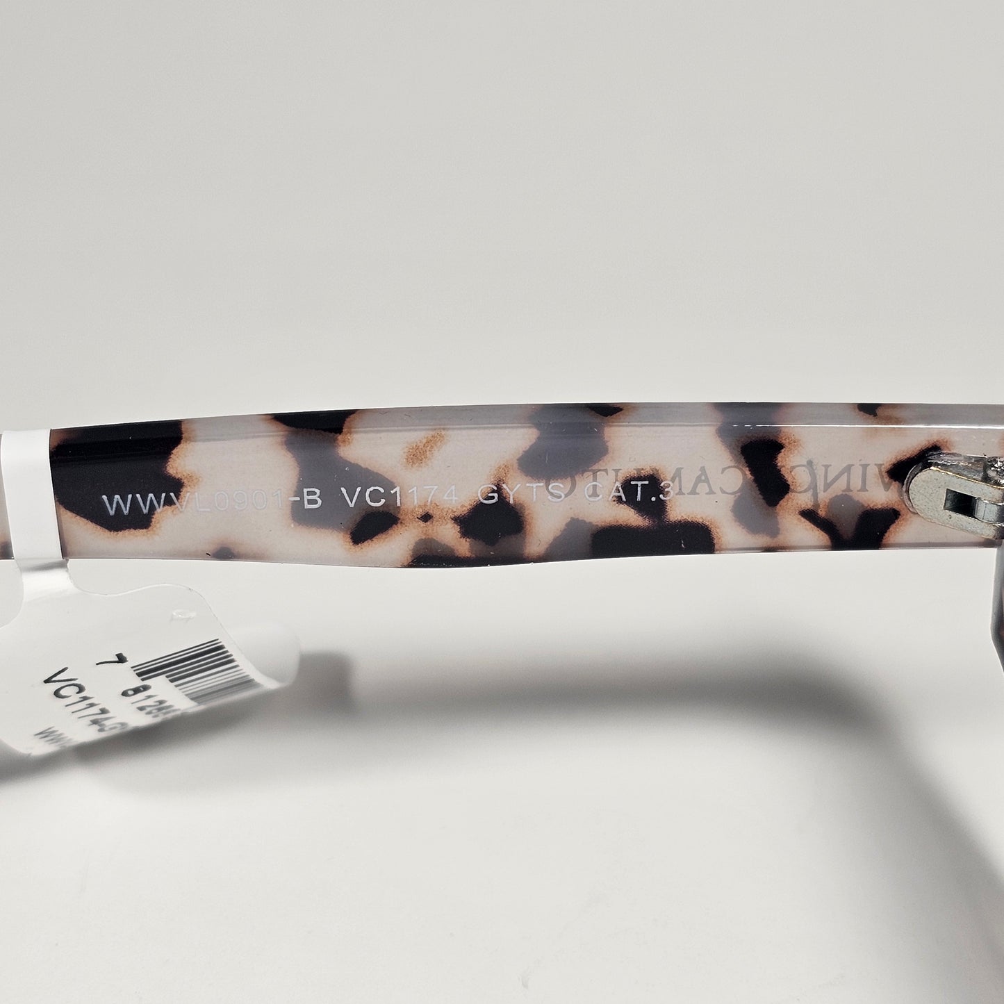 Vince Camuto VC1174 GYTS Cat Eye Sunglasses Gray Tortoise Smoke Gradient Lens - Sunglasses