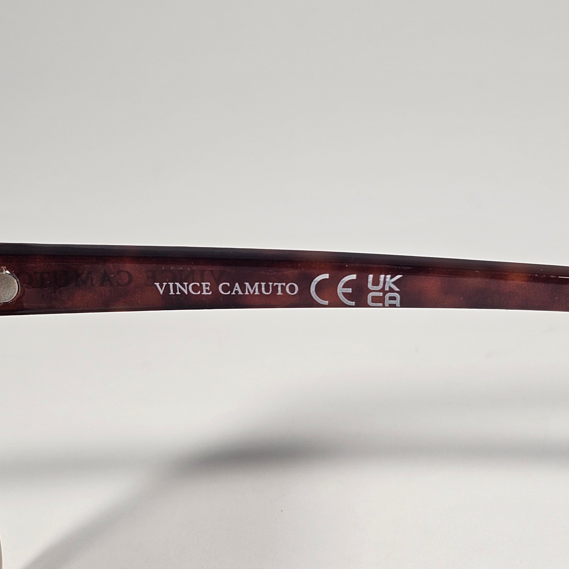 Vince Camuto VC1067 TS Shield Flat Top Sunglasses Brown Tortoise Brown Gradient - Sunglasses