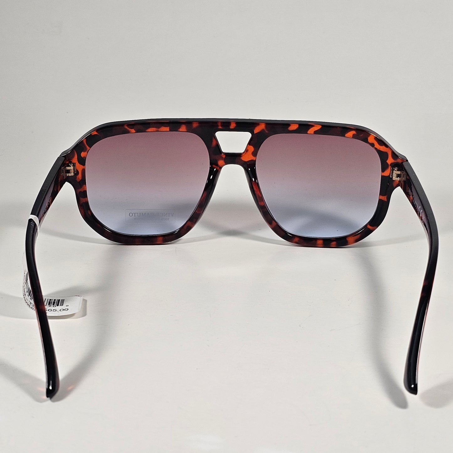 Vince Camuto VC1182 TS Aviator Sunglasses Tortoise Frame Brown Gradient Lens - Sunglasses