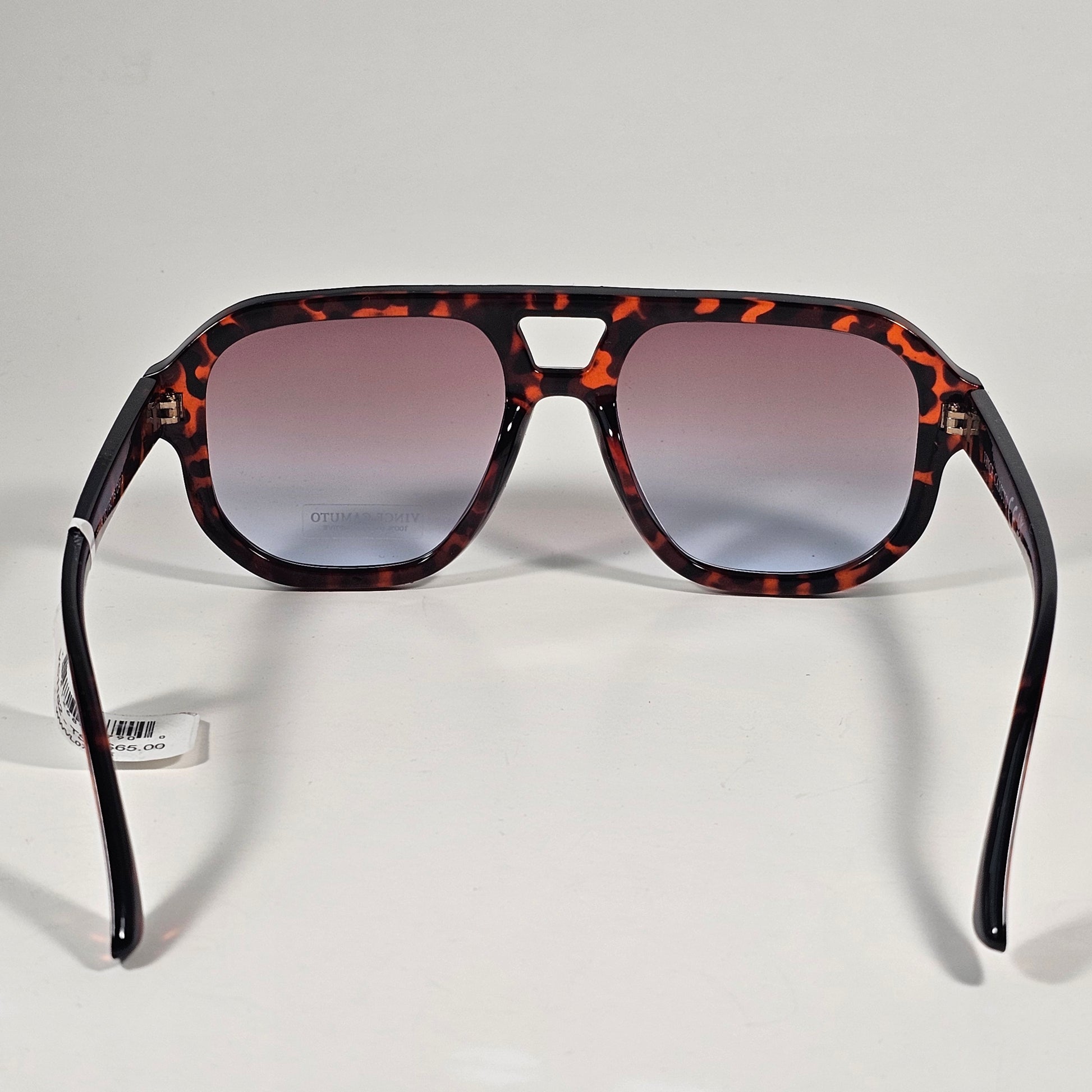 Vince Camuto VC1182 TS Aviator Sunglasses Tortoise Frame Brown Gradient Lens - Sunglasses