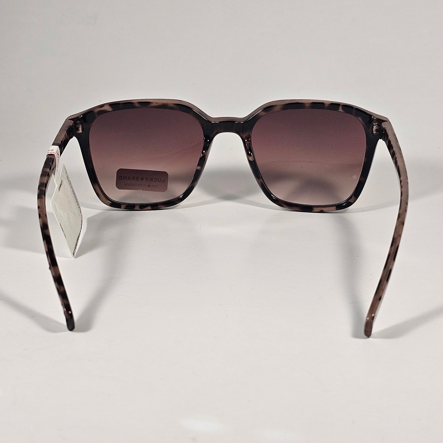 Lucky Brand LB59022 5EW1 GN2 Sunglasses Square Frame Light Brown Tortoise And Gradient - Sunglasses