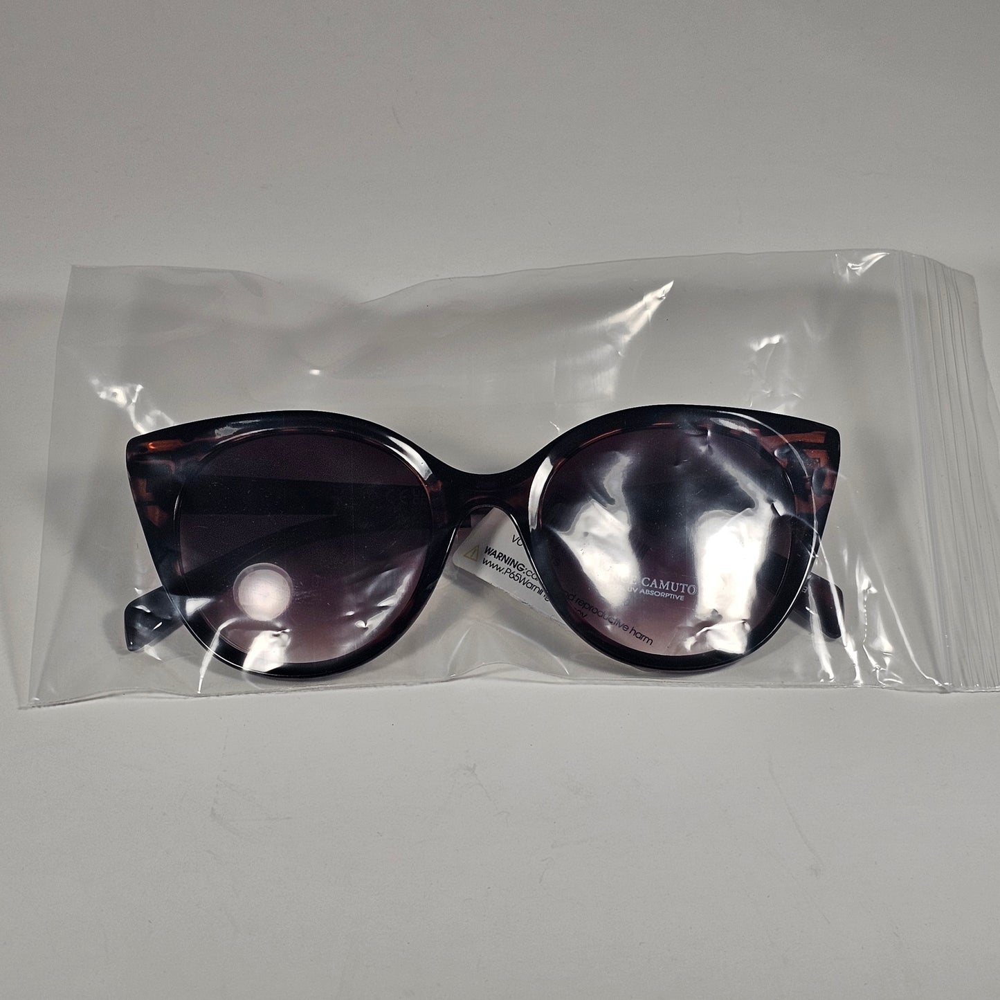 Vince Camuto VC1266 TS Cat Eye Sunglasses Tortoise Frame Brown Gradient Lens