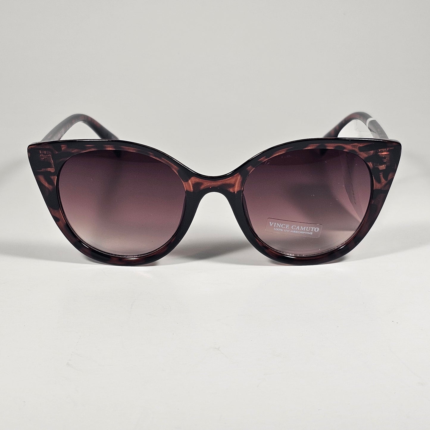 Vince Camuto VC1266 TS Cat Eye Sunglasses Tortoise Frame Brown Gradient Lens