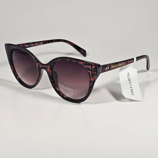 Vince Camuto VC1266 TS Cat Eye Sunglasses Tortoise Frame Brown Gradient Lens