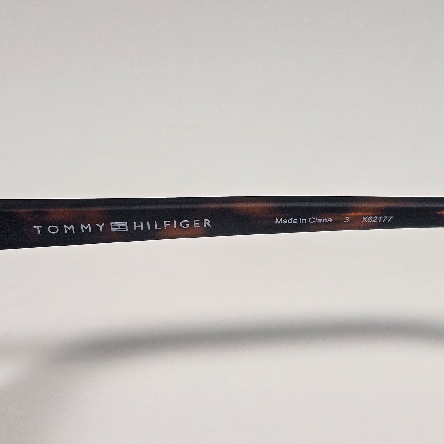 Tommy Hilfiger MP OM677 Rectangular Sunglasses Matte Black Dark Tortoise