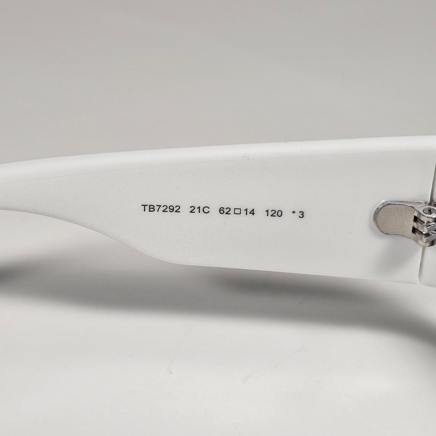 Timberland TB7292 21C Sport Wrap Sunglasses White Frame Blue Mirror Lens 62mm