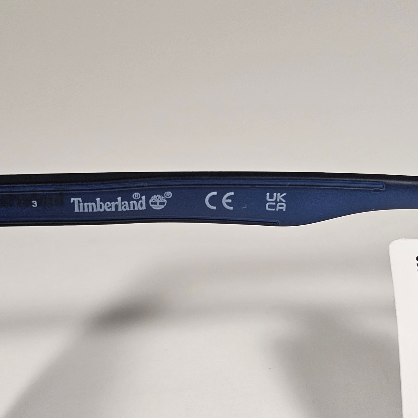 Timberland TB7214 91V Round Keyhole Sunglasses Blue Frame Blue Gray Lens 52mm