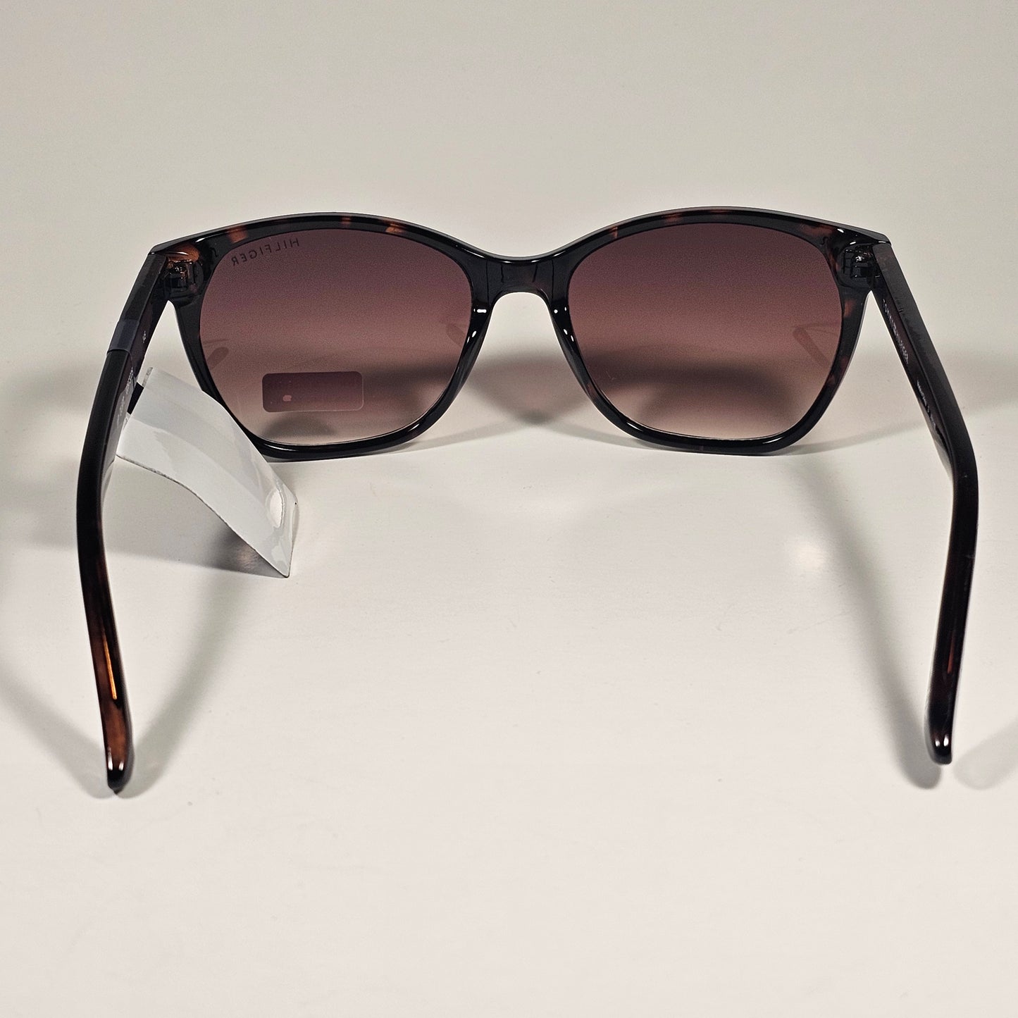 Tommy Hilfiger WP OL670 Oval Sunglasses Brown Tortoise Gold Brown Gradient Lens