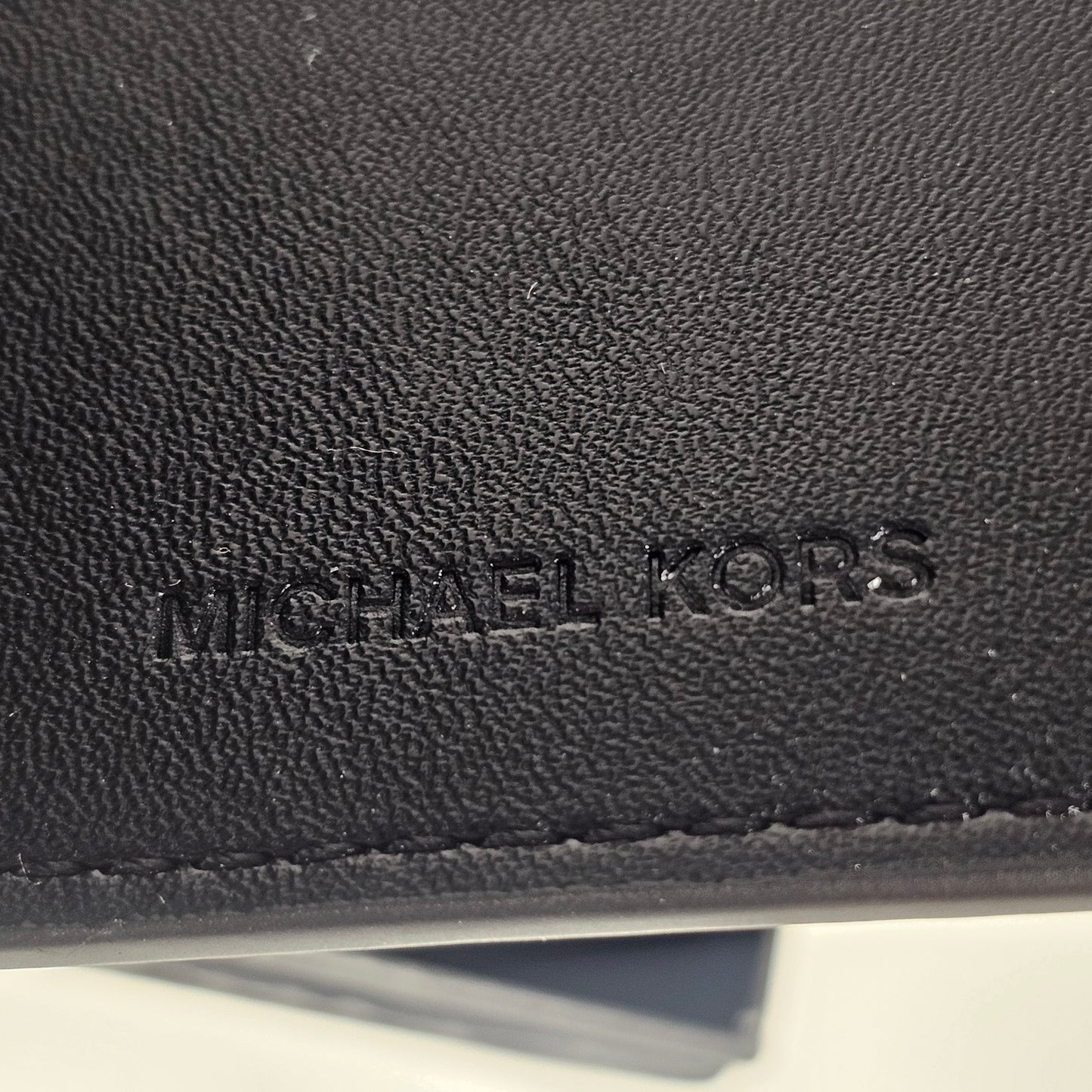 Michael Kors Men's Bifold Black MK Canvas Slim Billfold Wallet 86F5SANF5O Andy