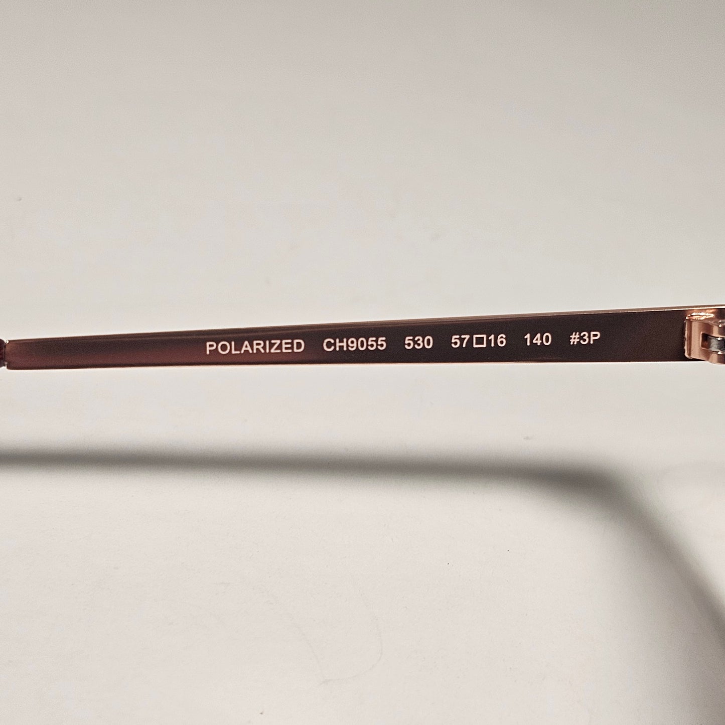 Cole Haan CH9055 530 Cat Eye Polarized Sunglasses Merlot Gradient Brown Lens