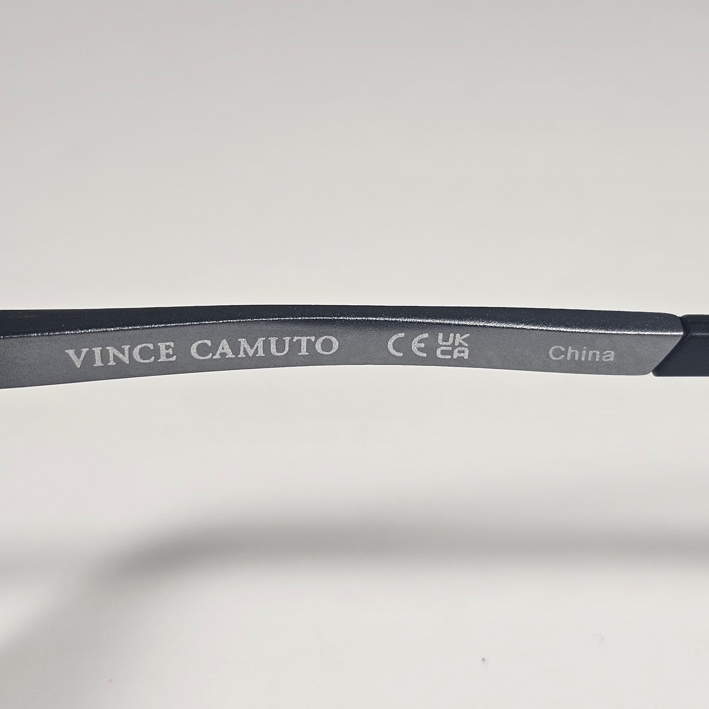 Vince Camuto VM729 OX Men's Rectangle Sunglasses Matte Black Frame Gray Lens