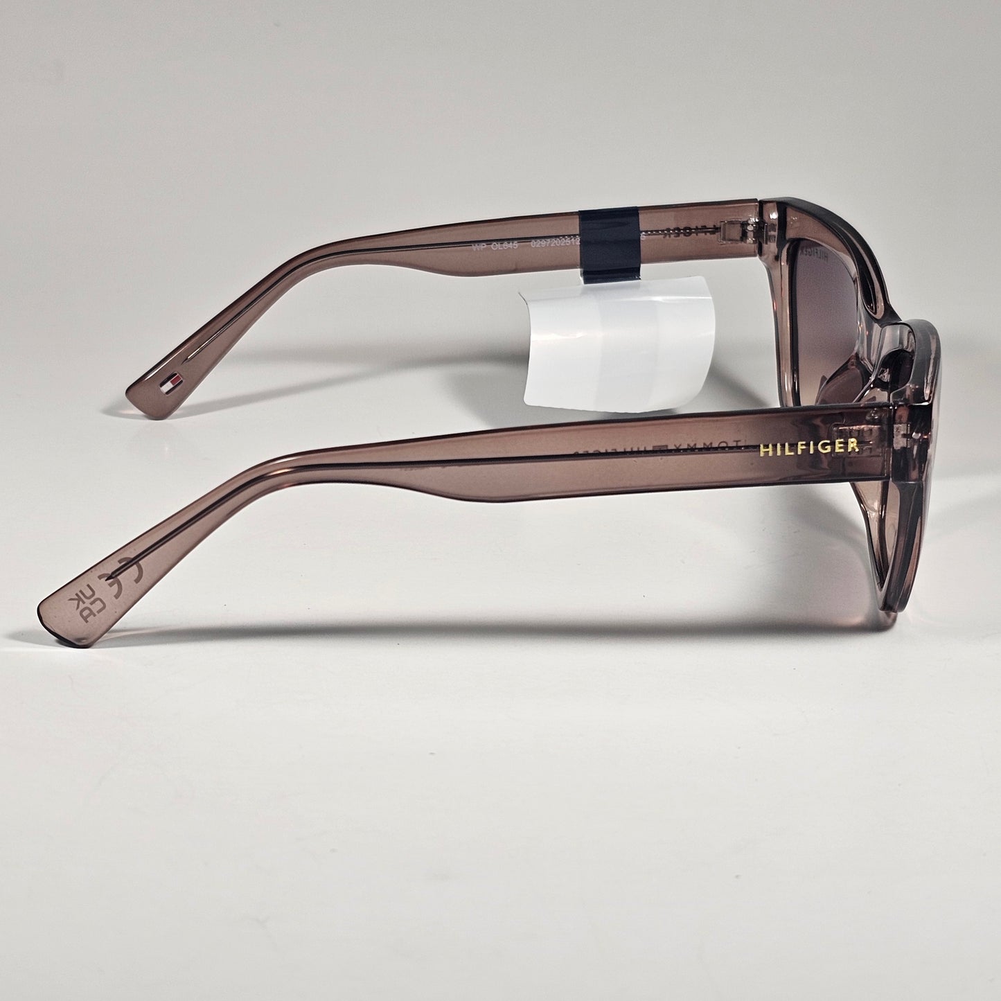 Tommy Hilfiger  WP OL645 Cat Eye Sunglasses Brown Beige Frame Gradient Lens