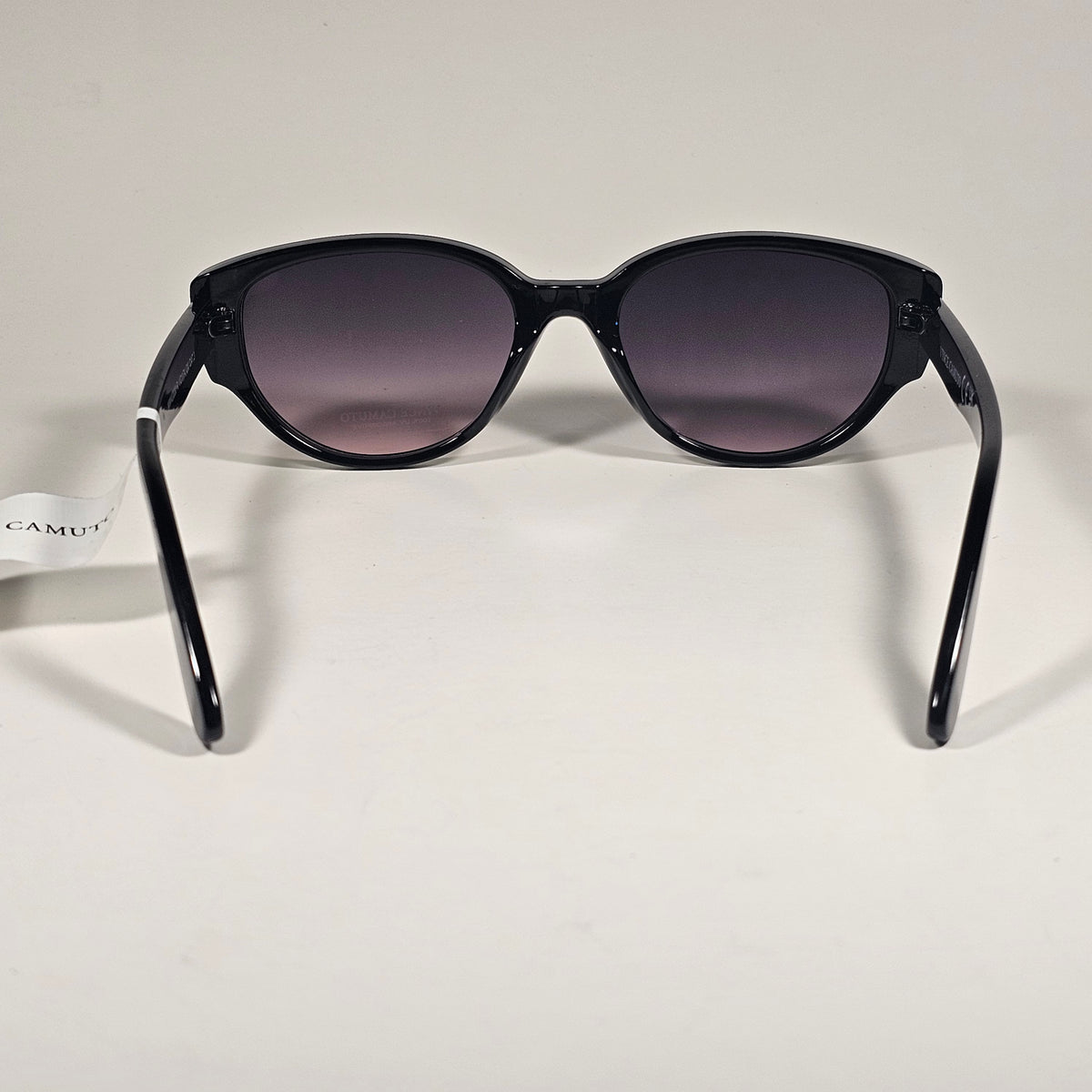 Vince Camuto VC1174 OX Cat Eye Sunglasses Black Frame Smoke Gradient Lens
