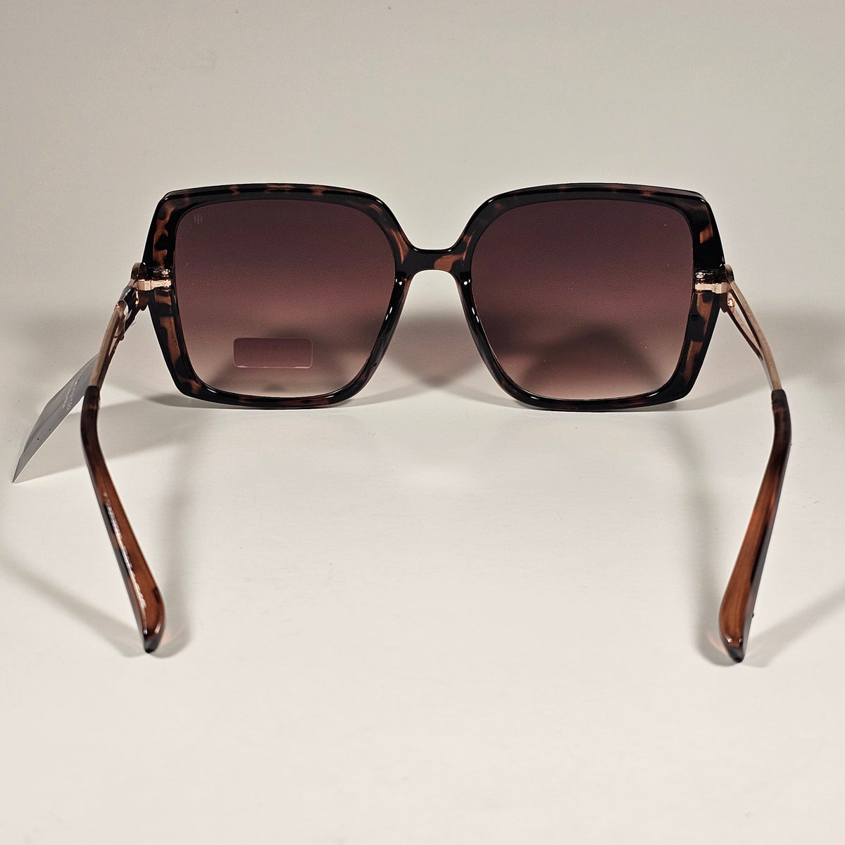 Tommy Hilfiger WM OL655 Butterfly Oversize Sunglasses Brown Tortoise Gold Brown Gradient Lens