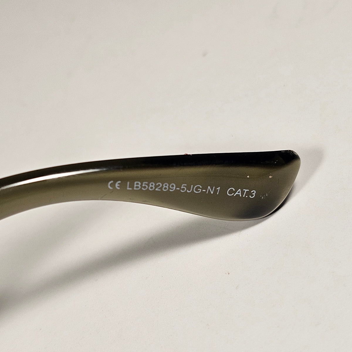 Lucky Brand LB58289 Square Sunglasses Translucent Green Frame Gray Lens