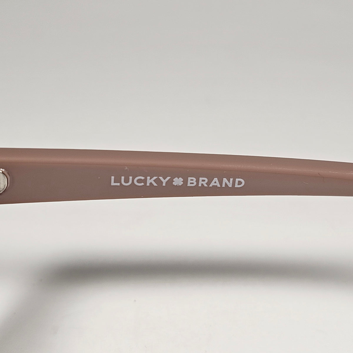 Lucky Brand LB59016 Cat Eye Sunglasses Brown Nude Frame Brown Lens