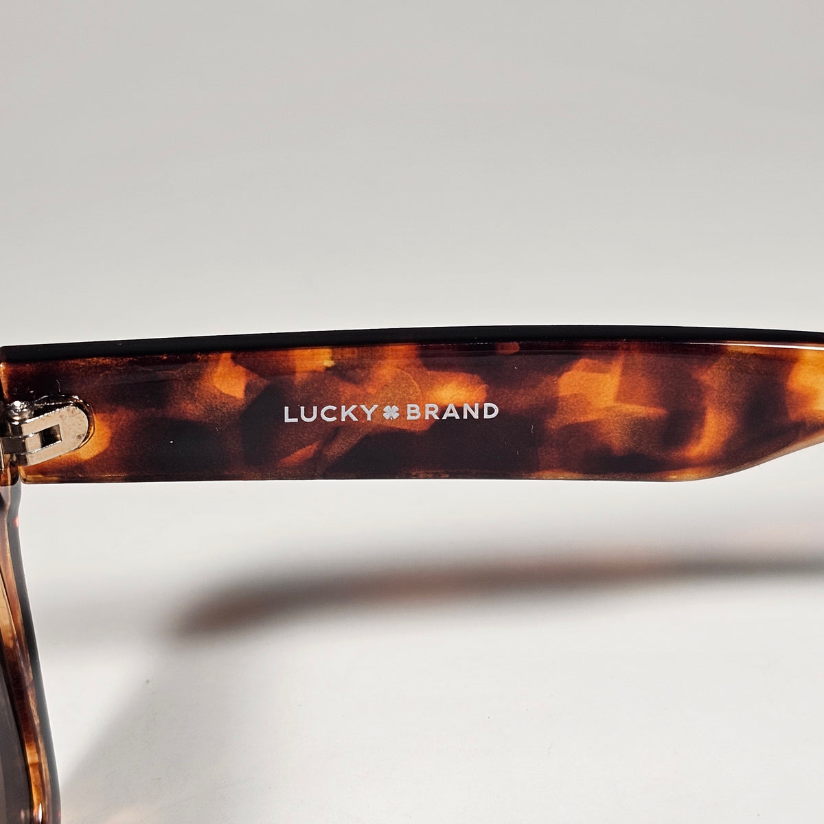 Lucky Brand LB58289 Square Sunglasses Brown Tortoise Frame Brown Lens
