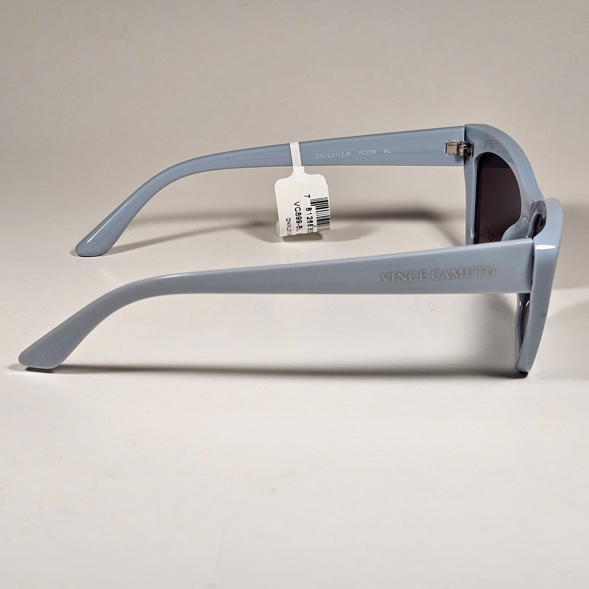 Vince Camuto Cat Eye Sunglasses Light Blue Frame Silver Mirror Lens VC899 BL