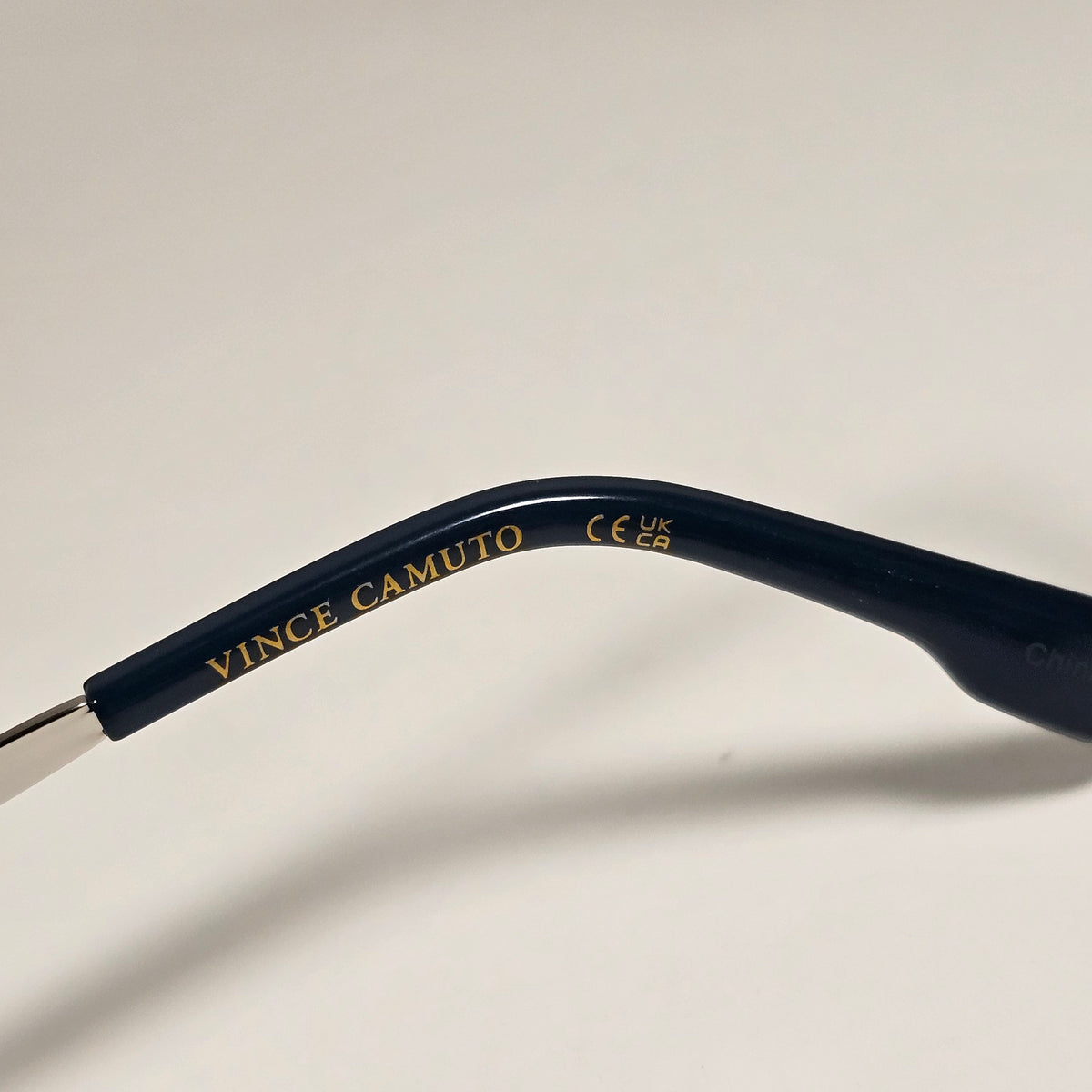 Vince Camuto Turbo Aviator Sunglasses Blue Silver Smoke Gradient VM616 BLSLV