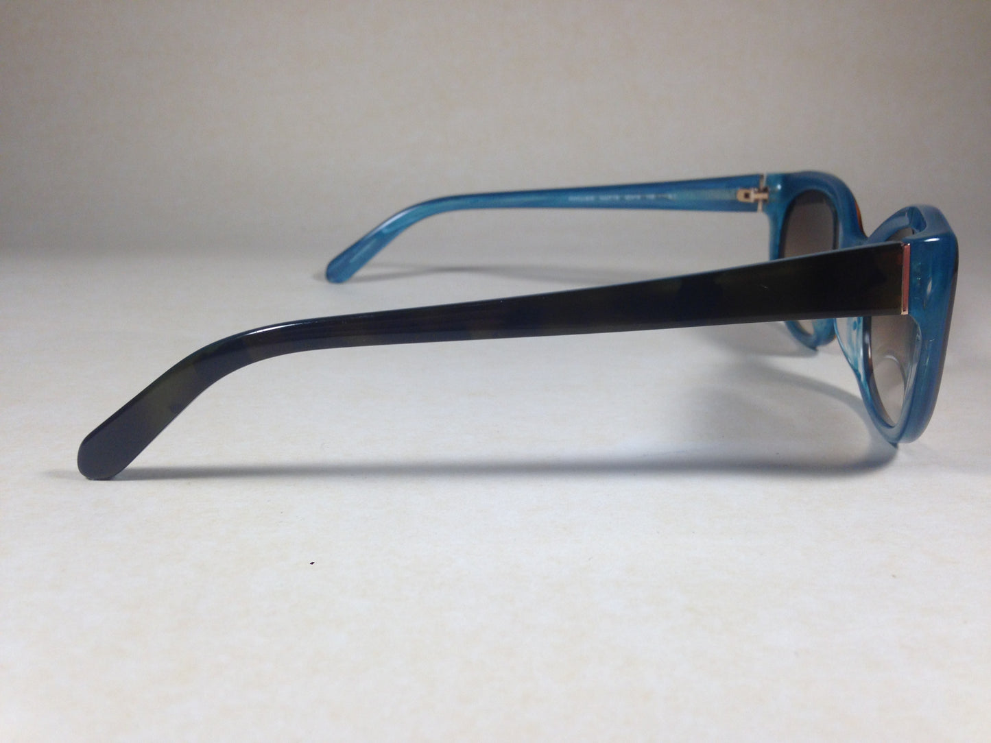 Kate Spade Phyllis/S 0JUT/Y6 Oval Cat Sunglasses Tort Aqua Blue Brown Lens 52mm - Sunglasses
