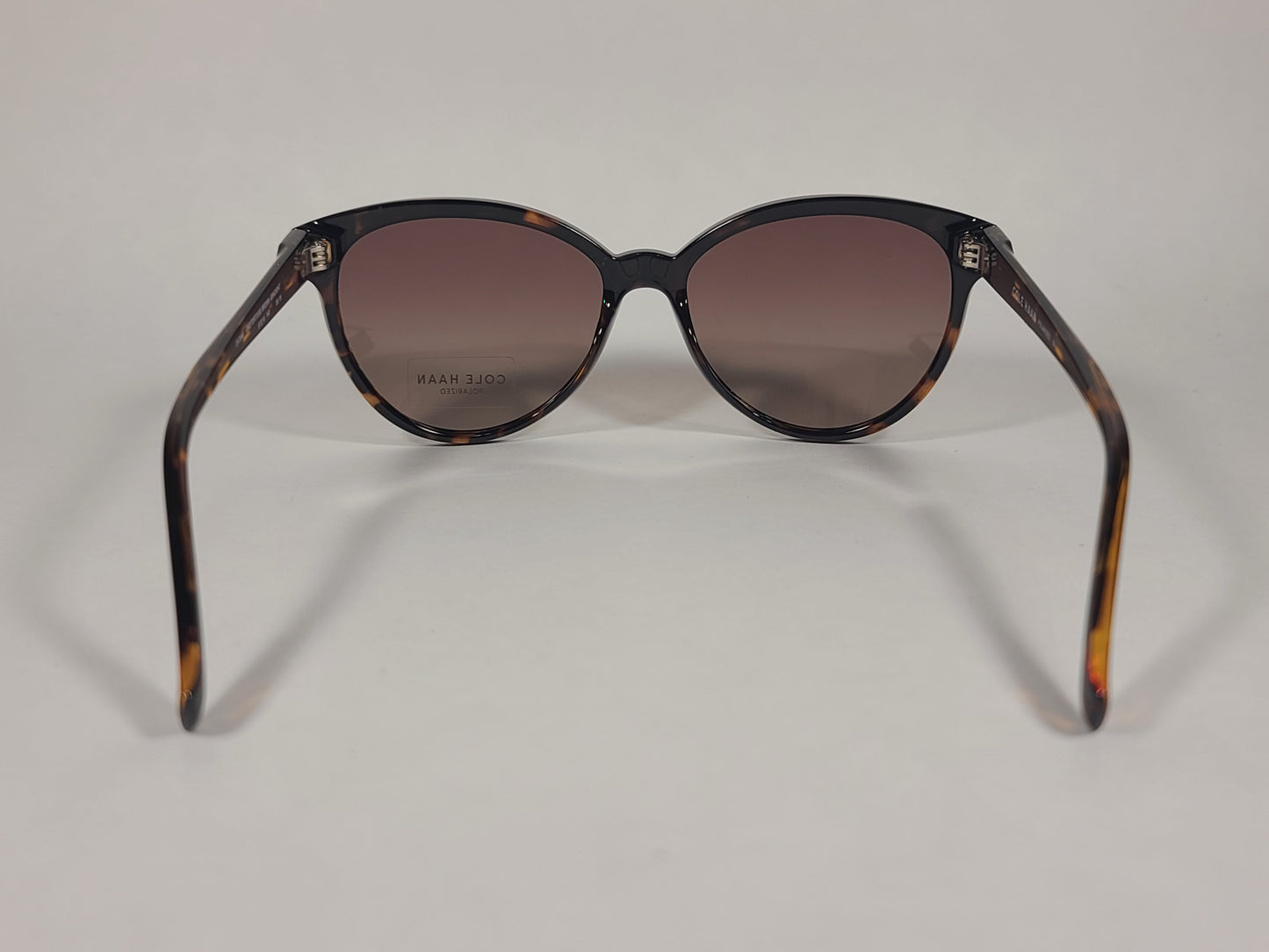 Cole Haan Cat Eye Polarized Sunglasses Brown Tortoise Frame Brown Gradient Lens CH7046 243 TORTOISE/BROWN GRADIENT - Sunglasses