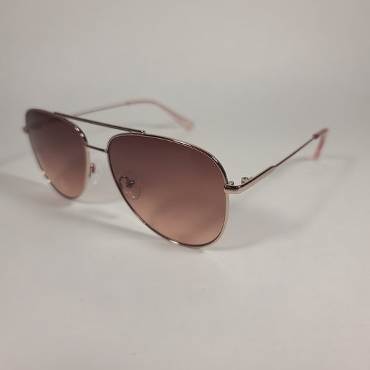 Calvin Klein Aviator Pilot Sunglasses CK19133S 780 Rose Gold Frame and Lens - Sunglasses