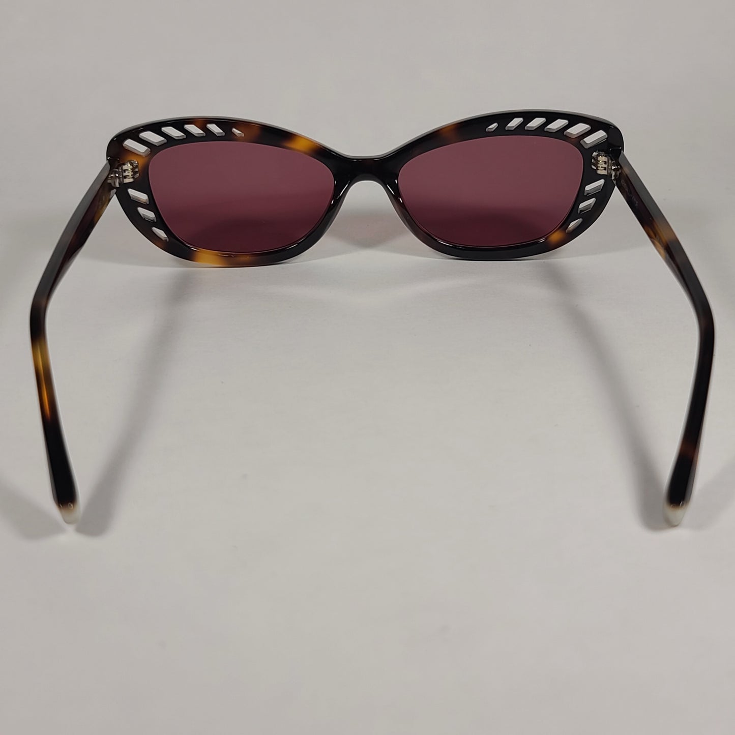 Kendall + Kylie Natalie Cat Eye Sunglasses Brown Tortoise Frame Dark Sherry Lens KK5024D 215 - Sunglasses