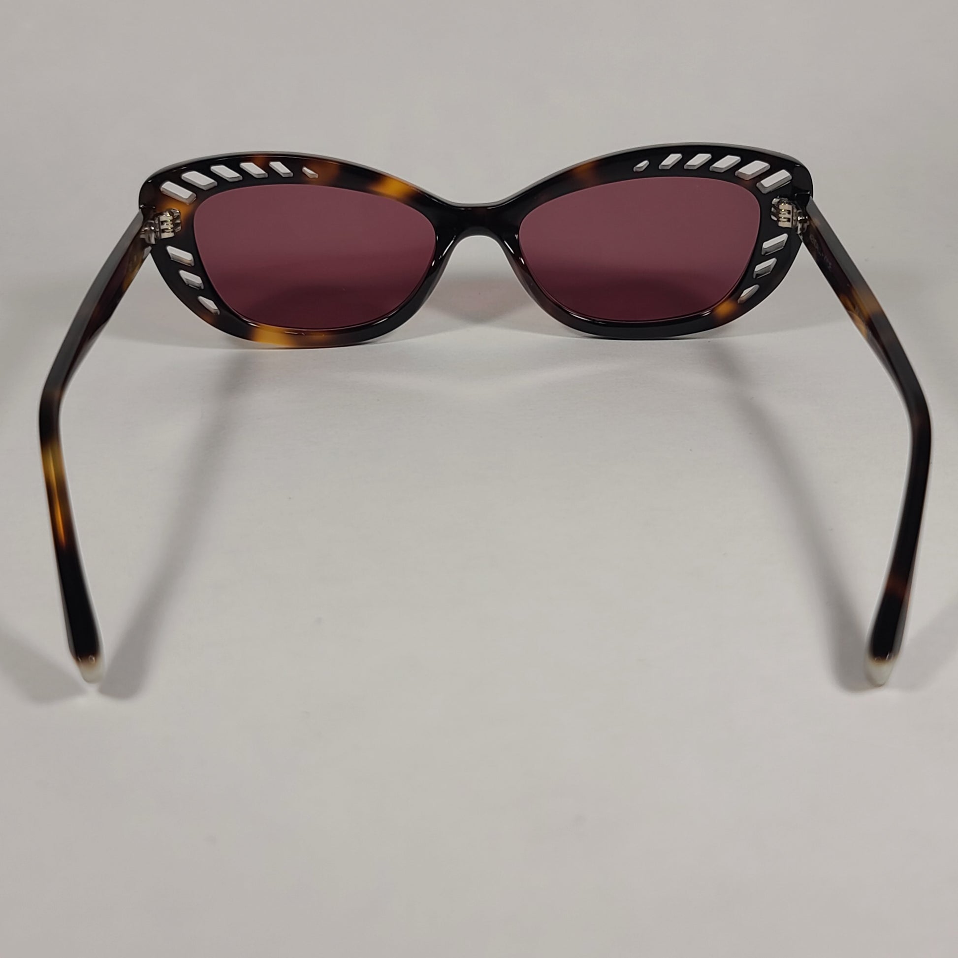 Kendall + Kylie Natalie Cat Eye Sunglasses Brown Tortoise Frame Dark Sherry Lens KK5024D 215 - Sunglasses