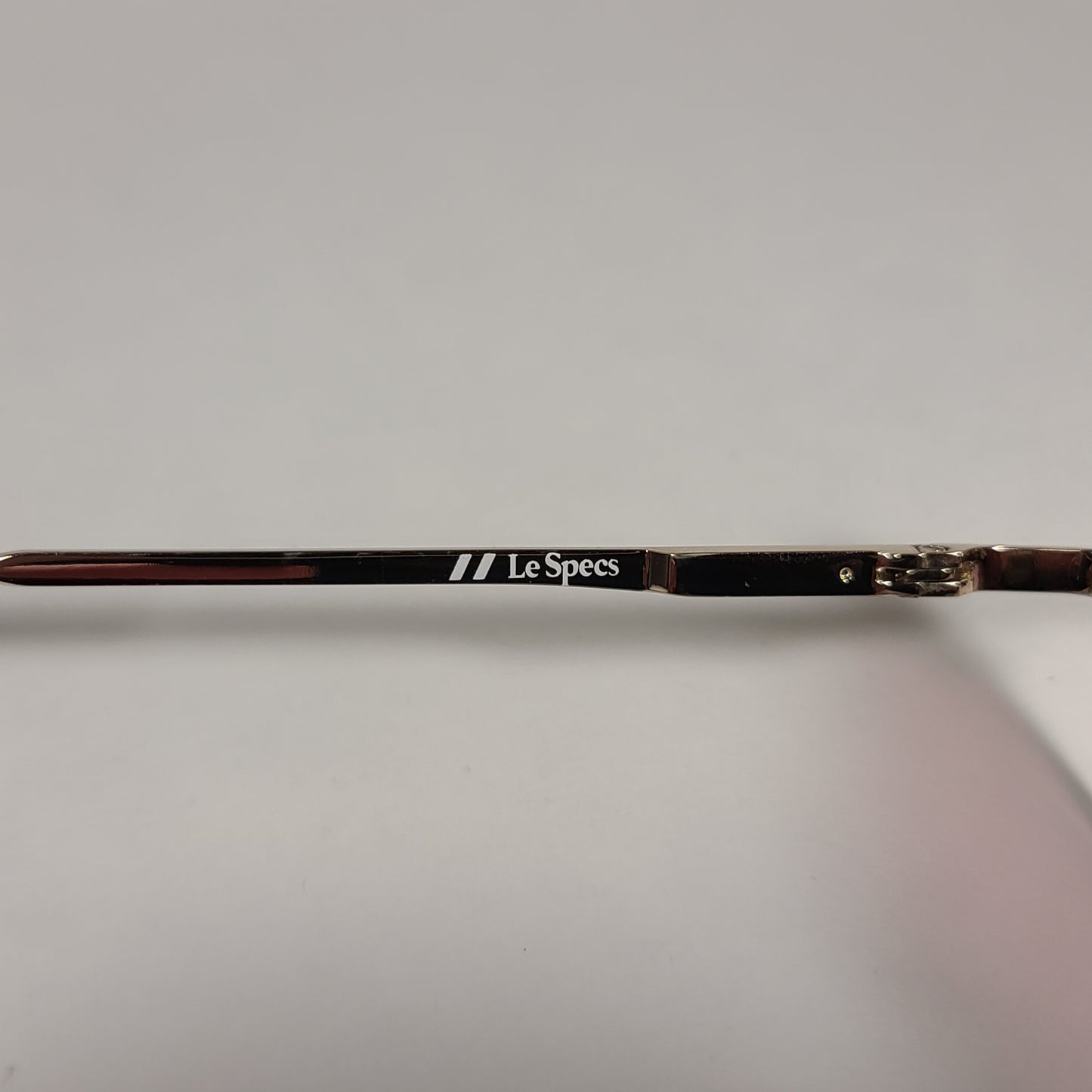 Le Specs That’s Hot Rimless Rectangle Bright Gold Frame Pink Gradient Lens LSP2002163 - Sunglasses
