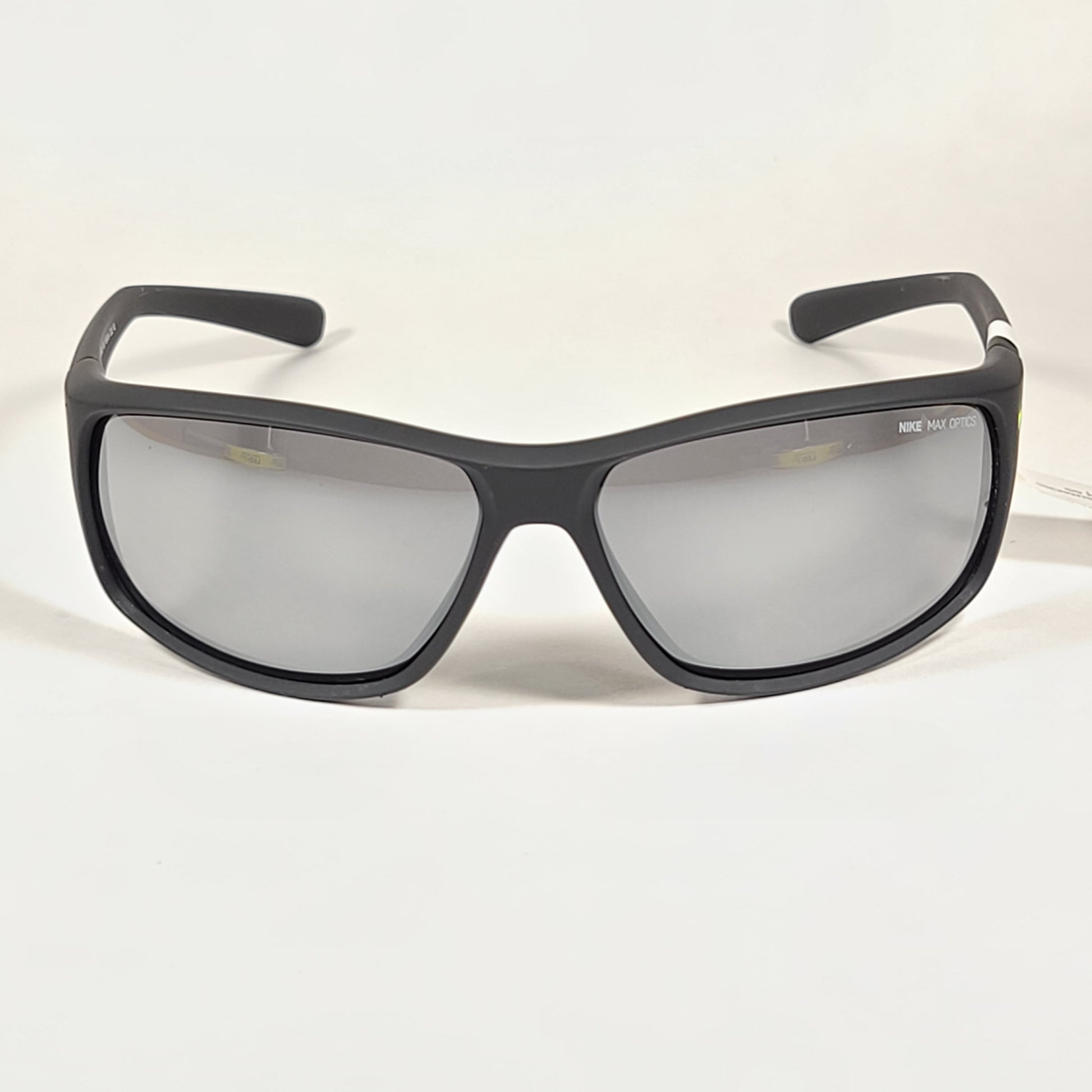 Nike Adrenaline Sport Sunglasses EV0605 007 Matte Black Silver Flash Lens - Sunglasses