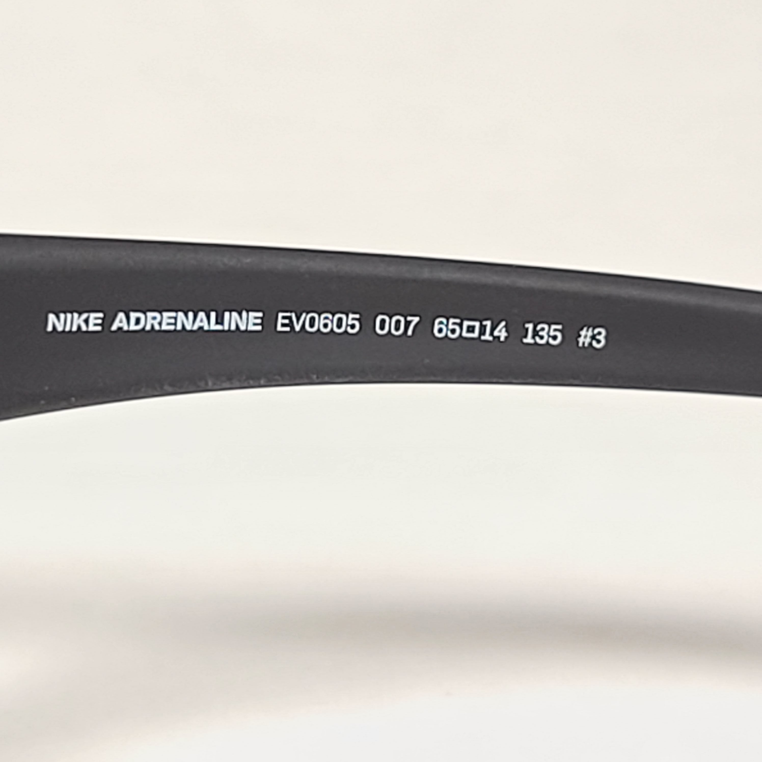 Nike Adrenaline Sport Sunglasses EV0605 007 Matte Black Silver